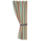 Serape - Curtain - Turquoise / Brown