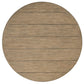 Barrington - 2 Tone Round Cocktail Table - Antique Oak / Matte Black