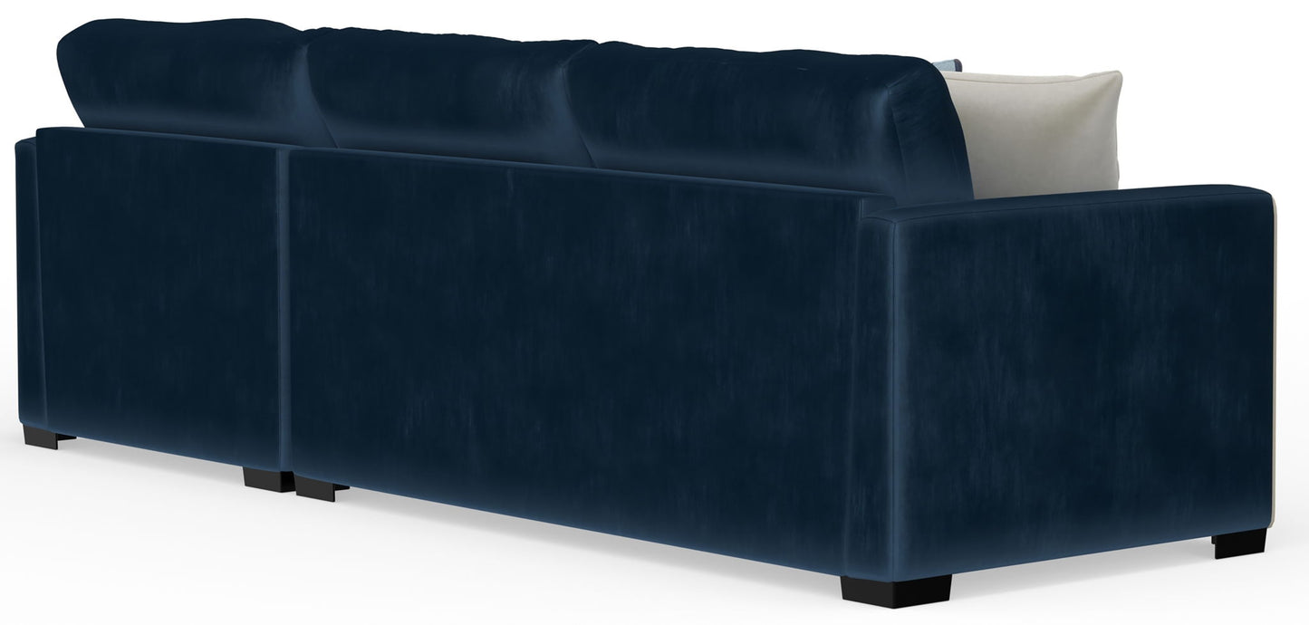 Jetson - Sectional With Comfort Coil Seat Cushions And Included Accent Pillows