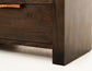 Raramuri - 2 Drawer Nightstand - Dark Brown