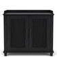 Calhoun - Bachelors Chest - Ebony Whiskey Oak