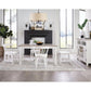 Cora - Rectangular Leg Dining Table - Cloud / Fog