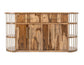 Balam - Kitchen Island With 2 Drawer & 4 Door - Light Brown