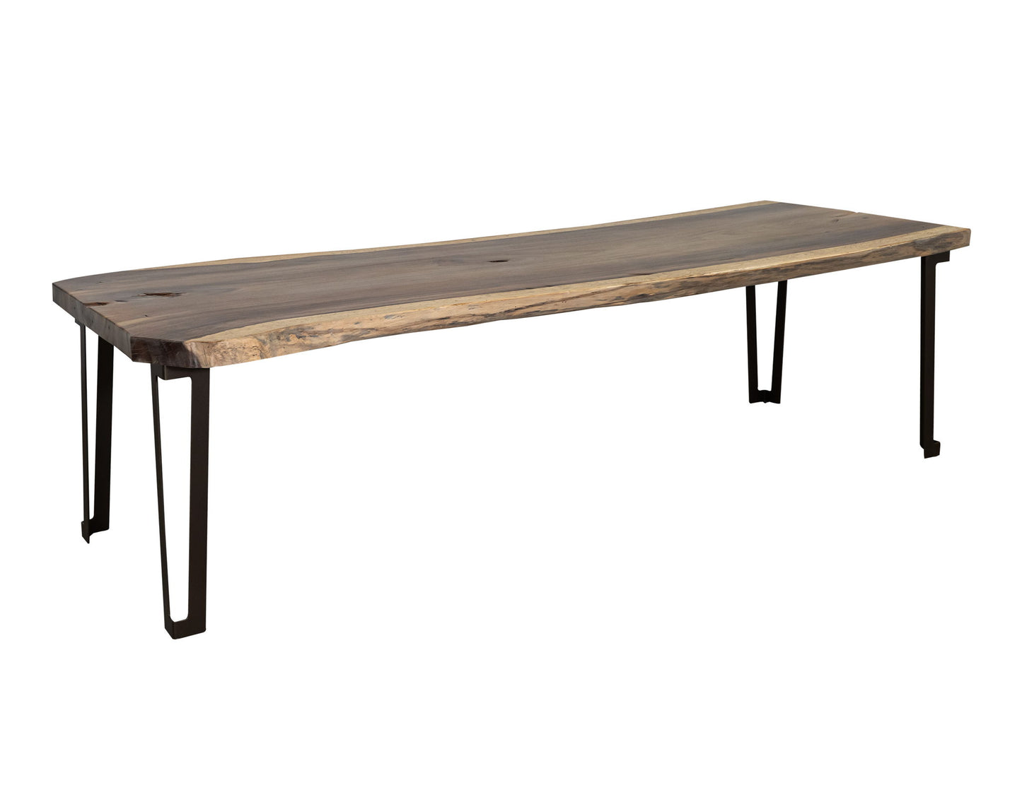 Parota - Rectangular Table (Live Edge) - Light Brown