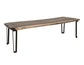 Parota - Rectangular Table (Live Edge) - Light Brown