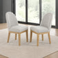 Essence - Upholstered Curved Back Chair (Set of 2)
