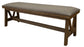 Loft - Bench - Two Tone Gray / Brown