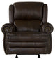 Roberto - Leather Rocker Recliner - Cocoa