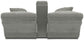 Renaldo - Power Console Loveseat With Zero Gravity Recline - Stone