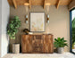 Balam - 4 Drawer & 2 Door Buffet - Light Brown