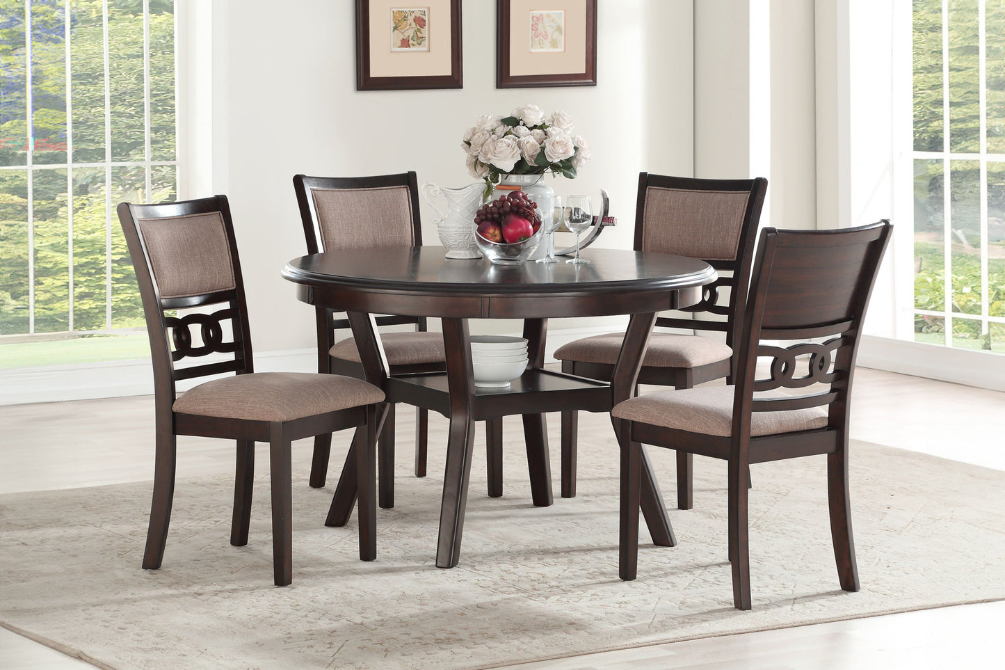 Gia - Counter Drop Leaf Table Set