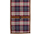 South Haven - Plaid Suede Runner - Blue / Red