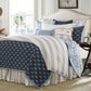 Prescott - King Duvet Cover Set (Set of 3) - Navy