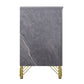 Symmetry - 2 Drawer Nightstand - Charcoal