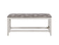 Richland - Counter Height Bench - White