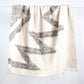 Maguey - 100% Wool Handwoven Throw Blanket - Natural / Tan