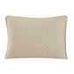 Anna - 21" x 27" Diamond Quilted Pillow Sham Set (Set of 2) - Light Tan