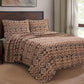 Mesa - Full/Queen Wool Blend Blanket Set (Set of 3) - Multi Color