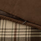 Huntsman - Queen Comforter Set (Set of 4) - Brown / Tan