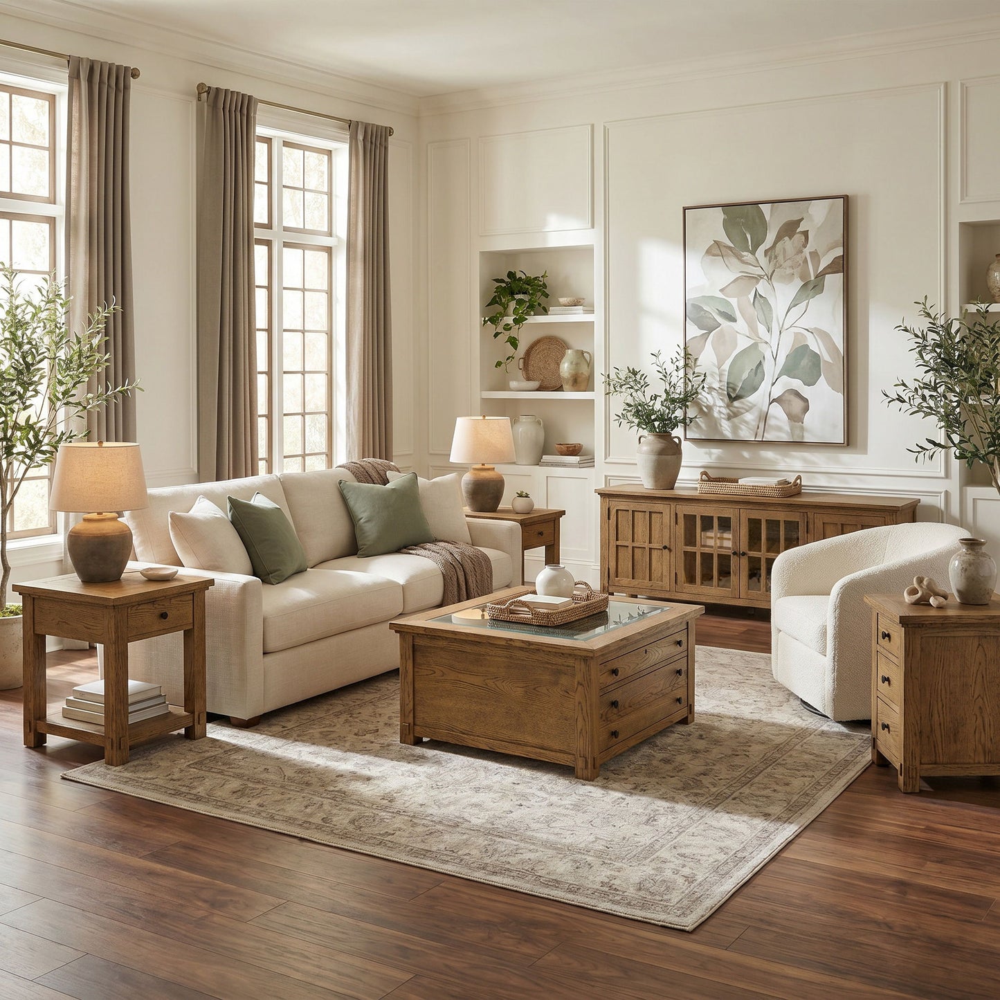 Windsor - Media Console - Brandy