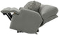 Renaldo - Power Sofa With Zero Gravity Recline - Stone