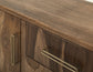 Balam - 4 Drawer & 2 Door Buffet - Light Brown