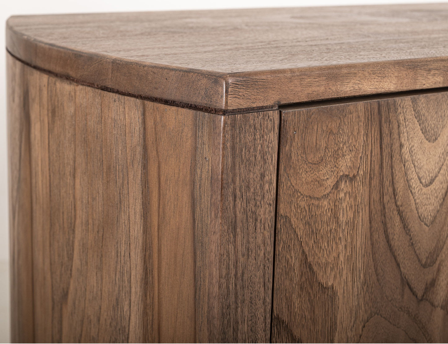 Balam - Gentleman Chest With 5 Drawer & 2 Door - Light Brown