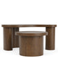 Santa Cruz - Bunching Cocktail Tables - Whiskey Oak
