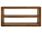 Balam - 2 Shelf Sofa Table - Brown