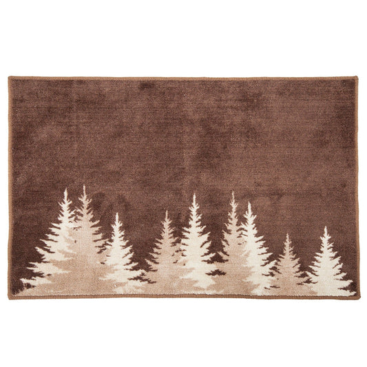 Clearwater Pines - Rug - Brown / Cream