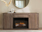 Mezquite - 1 Drawer & 2 Door TV Stand For Fire Place