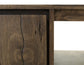 Savia - 2 Door Wood TV Stand - Brown