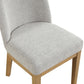 Essence - Upholstered Curved Back Chair (Set of 2)