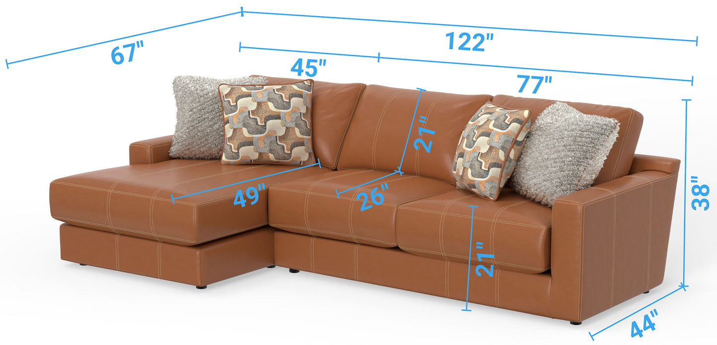 Minori - Italian Leather Sectional