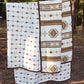 Dakota - King Reversible Quilt Set (Set of 3) - Tan