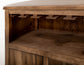 Balam - 1 Drawer & 2 Door Bar - Light Brown