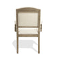 Myra - Upholstered Arm Dining Chair (Set of 2) - Natural