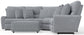 Majesty - Deep Seating Power Reclining Sectional And Ottoman