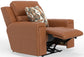 Arezzo - Power Headrest Power Lay Flat Recliner With Zero Gravity/Extended Ottoman