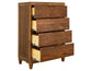 Sonora - 4 Drawer Chest - Brown