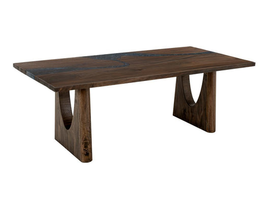 Zaphiro - Rectangular Table - Dark Brown