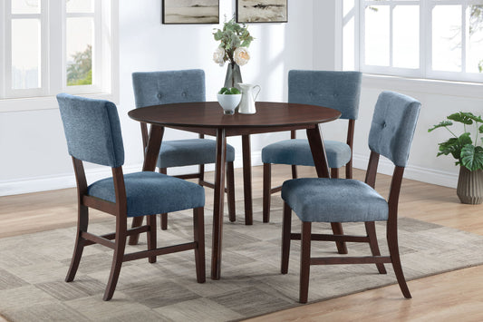 Tioga - 47" Round Dining Table Set