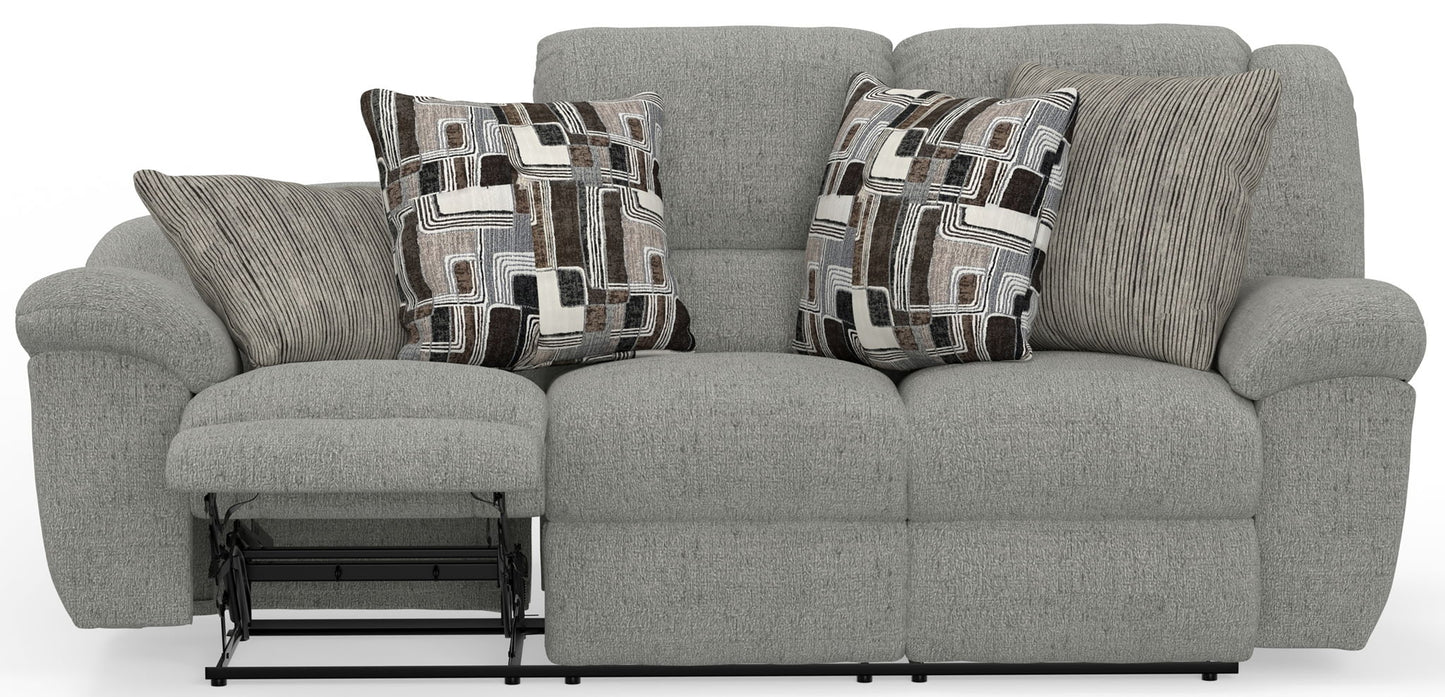 Trifecta - Sofa With 3 Recliners and Drop Down Table