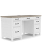 Finn - Executive Desk - White