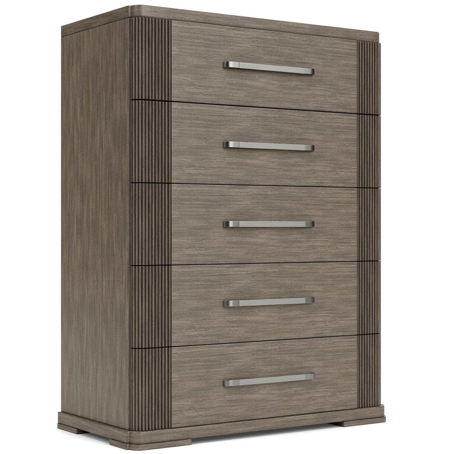 Sariel - 5 Drawer Chest - Dark Brown