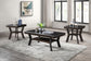 Gia - 3 Piece Occasional Set (1 Coffee & 2 End Tables) - Brown