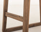 Balam - 24" Upholstered Barstool (Set of 2) - Light Brown / Dark Brown