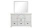 Jamestown - Landscape Mirror - White