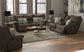 Lenny - Power Lay Flat Reclining Console Loveseat