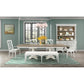 Myra - Upholstered Dining Bench - Paperwhite